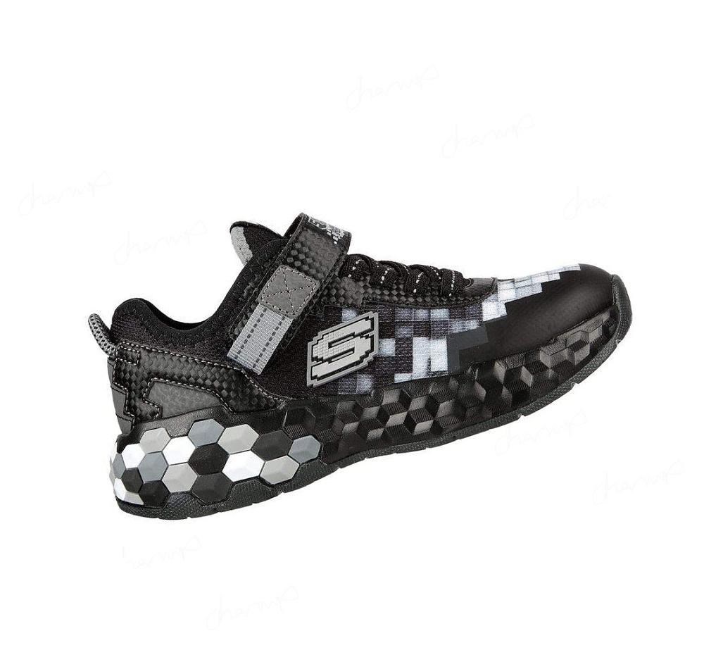 Zapatillas Skechers Mega-Craft 2.0 Niño Negras Gris | 80265_AR