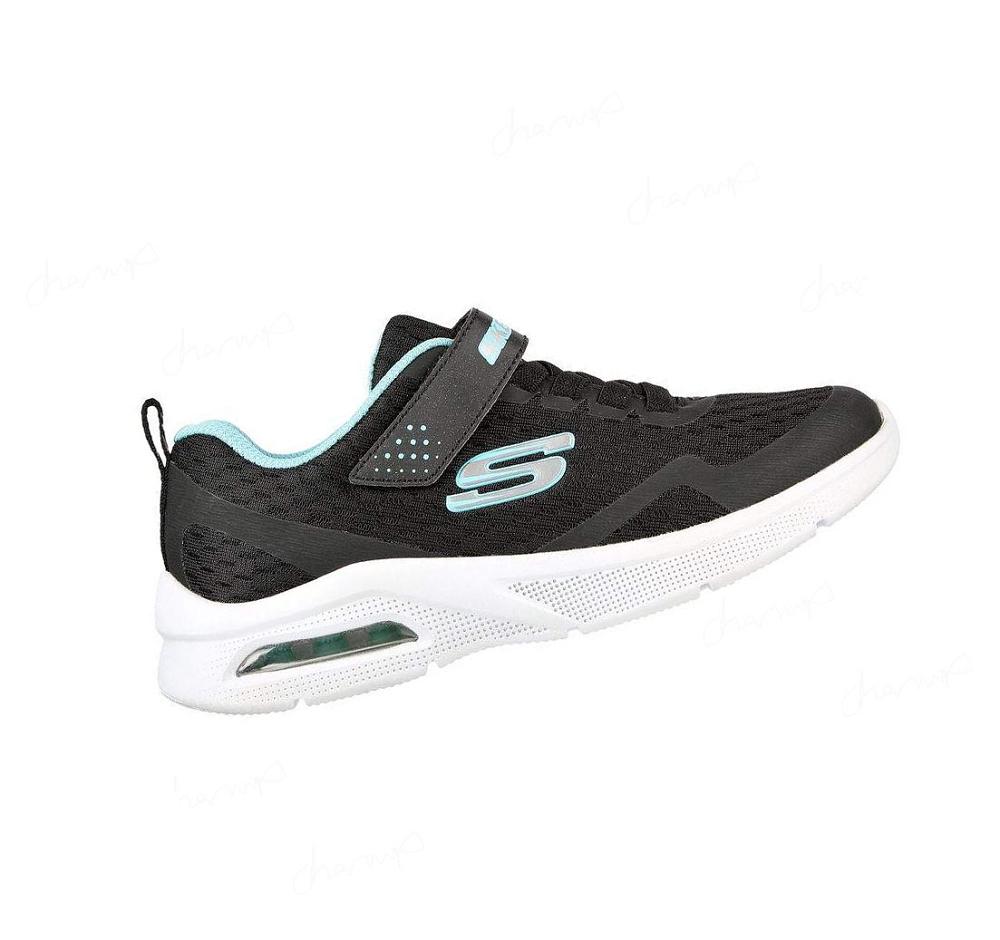 Zapatillas Skechers Microspec Max Niña Negras | TTT0B_AR