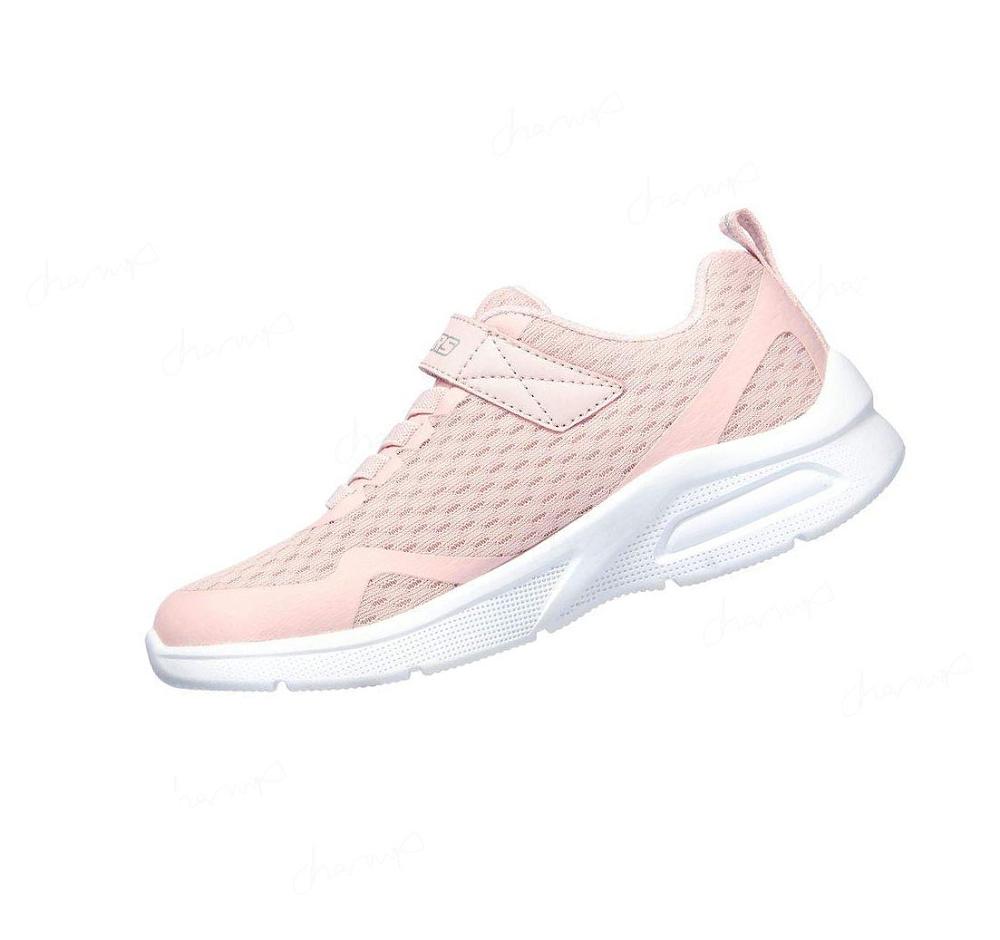 Zapatillas Skechers Microspec Max Niña Rosas Claro | TTA5D_AR