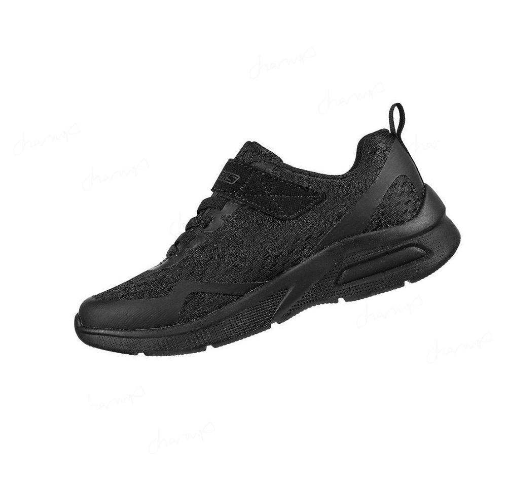 Zapatillas Skechers Microspec Max - Torvix Niño Negras | A2A5X_AR