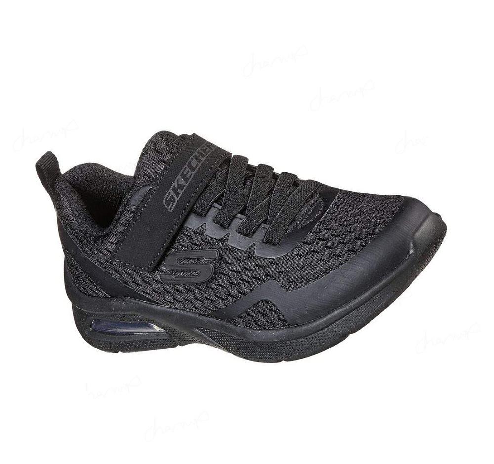 Zapatillas Skechers Microspec Max - Torvix Niño Negras | A2A5X_AR