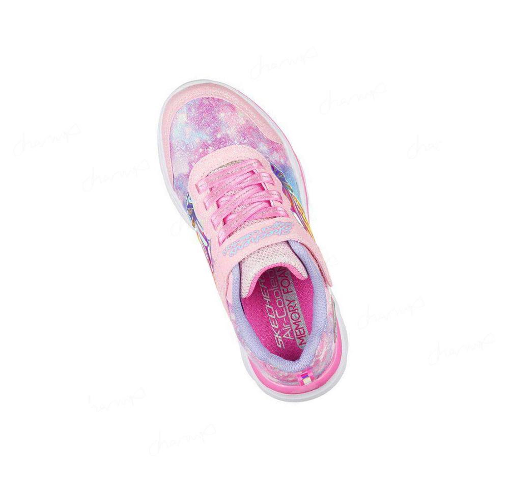 Zapatillas Skechers Quick Kicks - Flying Beauty Niña Rosas Lavanda | IT98W_AR