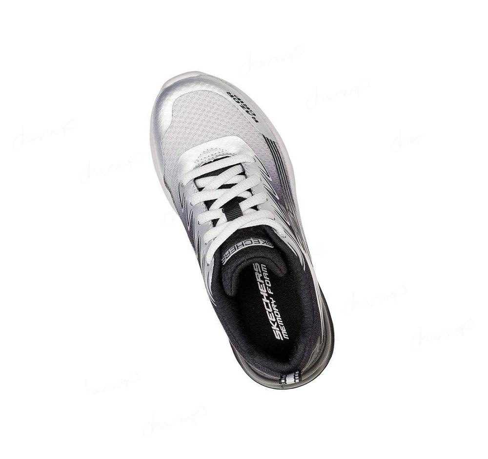 Zapatillas Skechers Razor Grip - Sonictron Niño Plateadas Negras | I8A5Q_AR