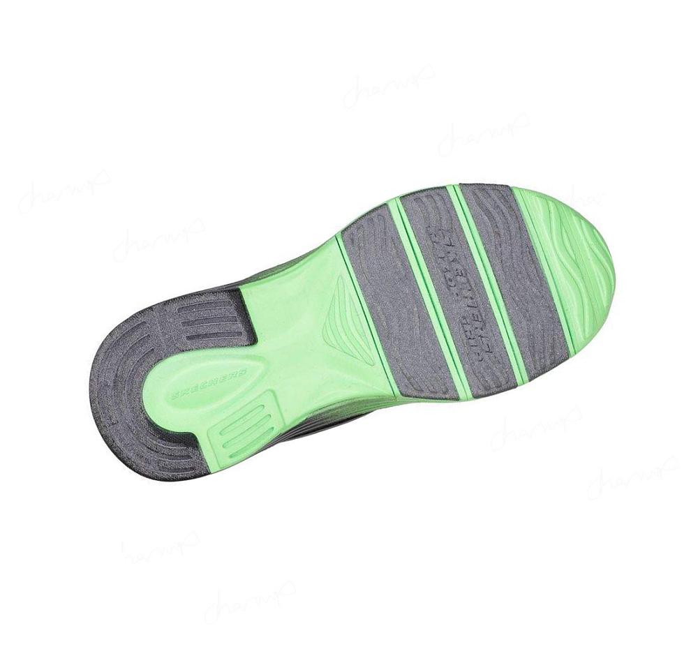 Zapatillas Skechers Razor Grip - Sonictron Niño Gris Verde | I920B_AR