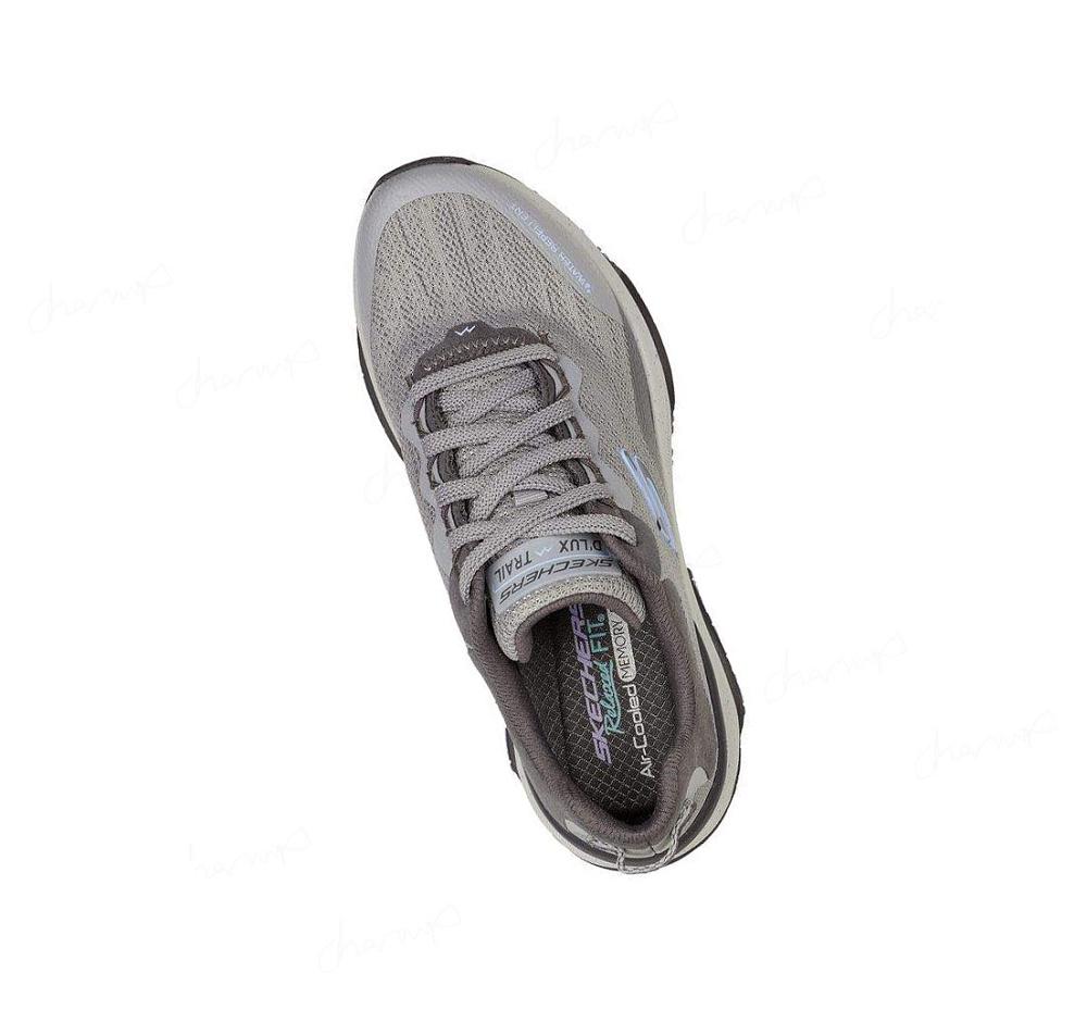 Zapatillas Skechers Relaxed Fit: D'Lux Trail Mujer Gris | 3198A_AR