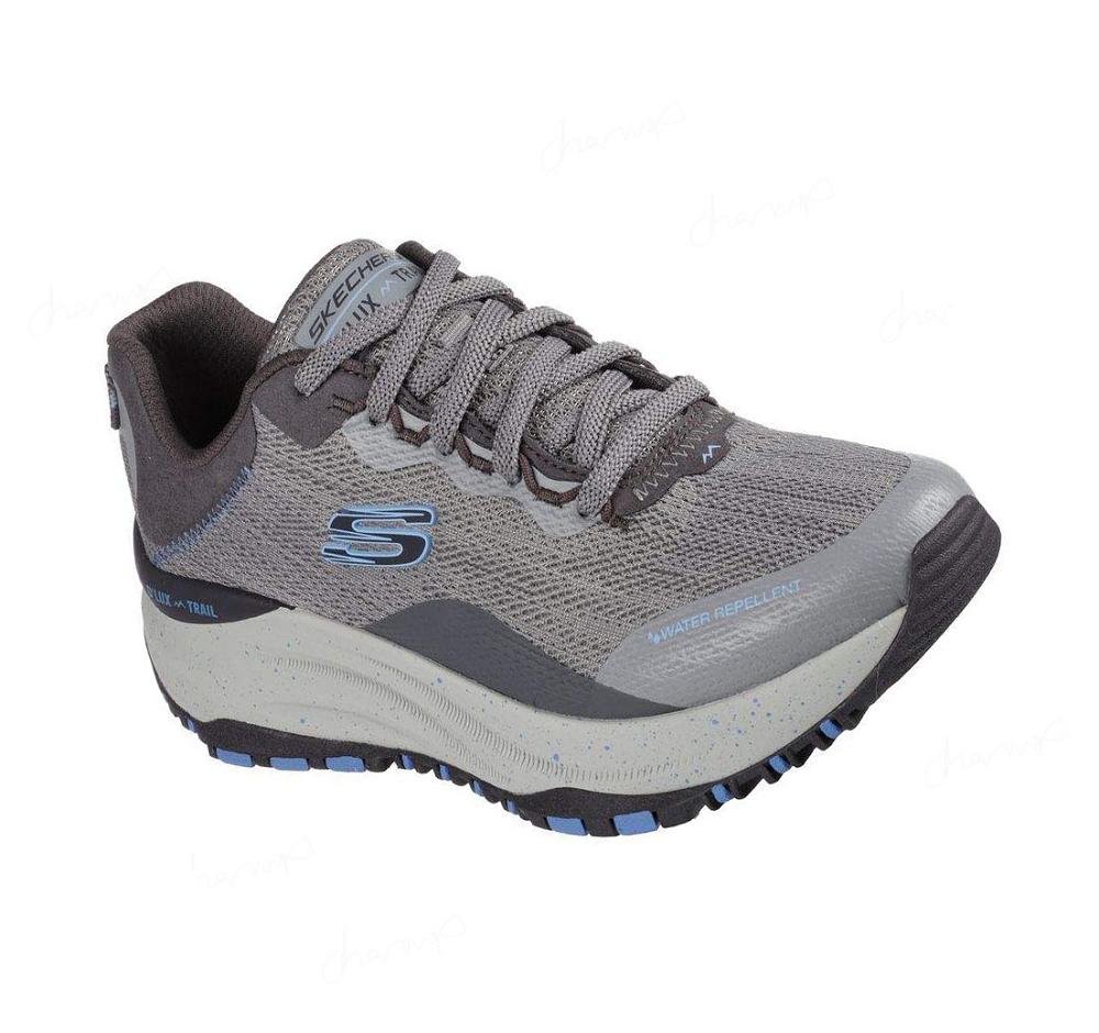 Zapatillas Skechers Relaxed Fit: D\'Lux Trail Mujer Gris | 3198A_AR