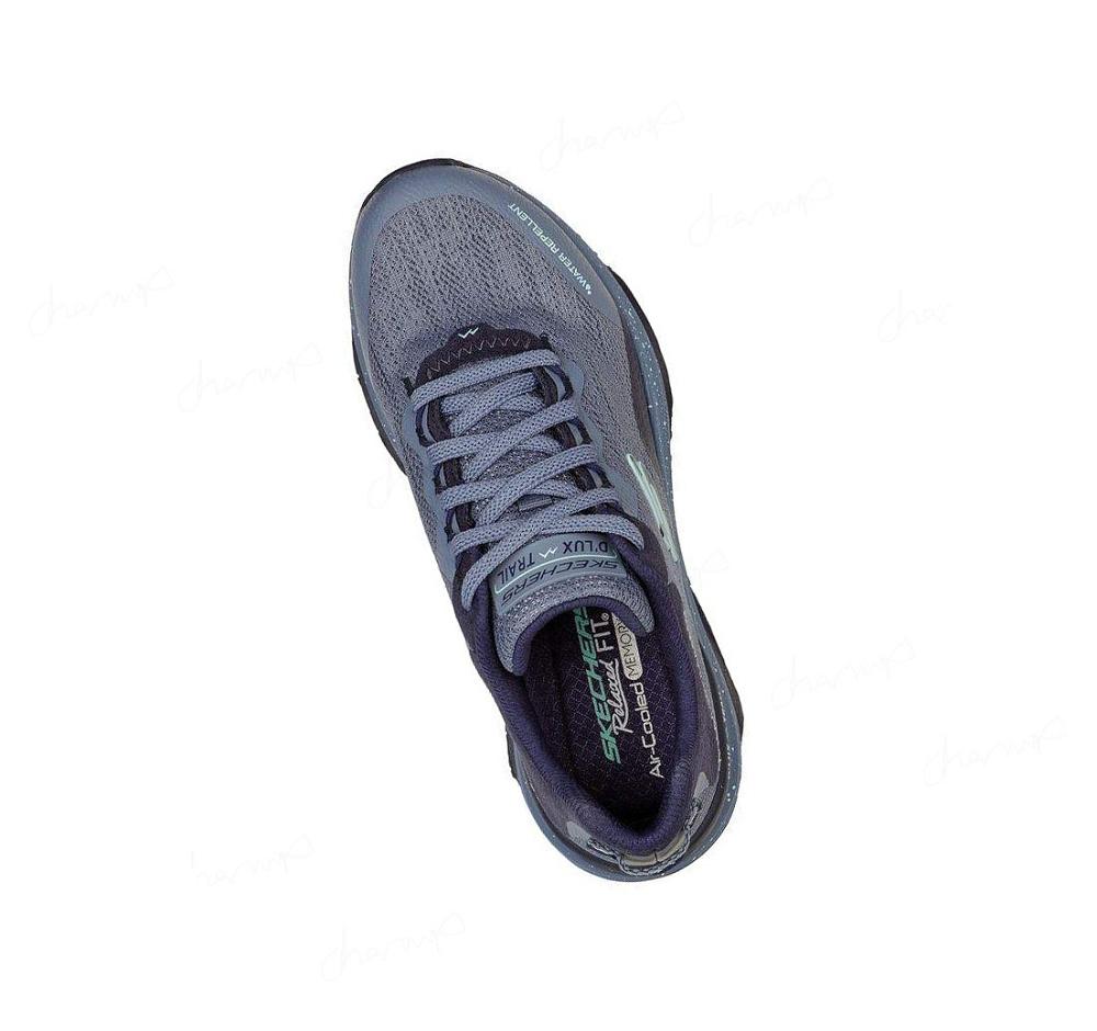 Zapatillas Skechers Relaxed Fit: D'Lux Trail Mujer Gris Azules | 3223Q_AR