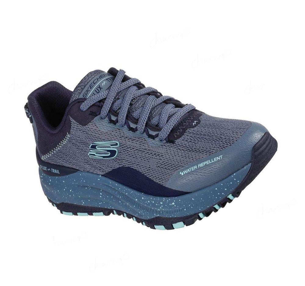 Zapatillas Skechers Relaxed Fit: D\'Lux Trail Mujer Gris Azules | 3223Q_AR