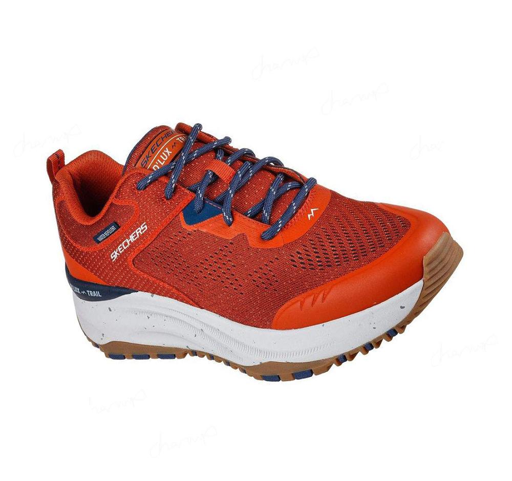 Zapatillas Skechers Relaxed Fit: D\'Lux Trail Hombre Naranjas | 5TT5P_AR