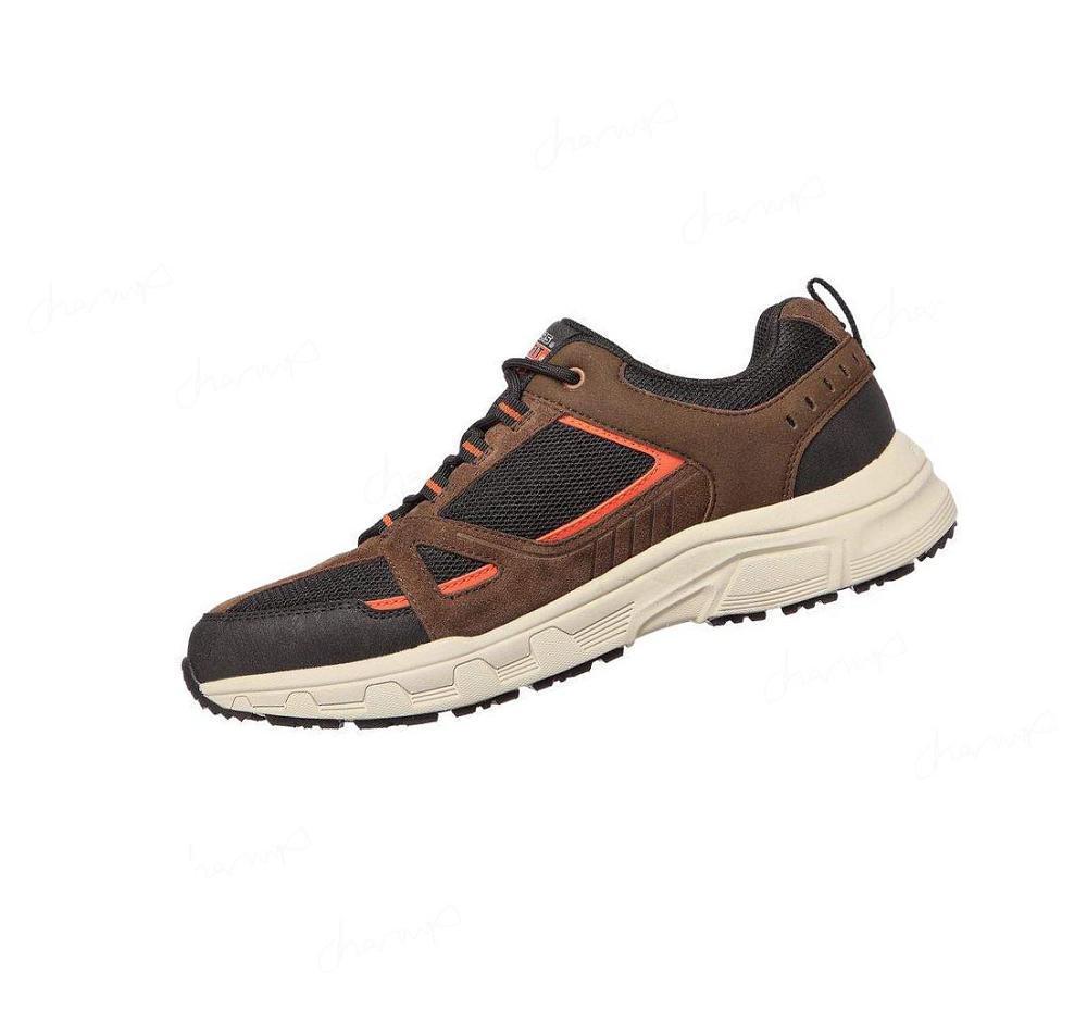 Zapatillas Skechers Relaxed Fit: Oak Canyon - Duelist Hombre Chocolate Negras | 3T3TE_AR