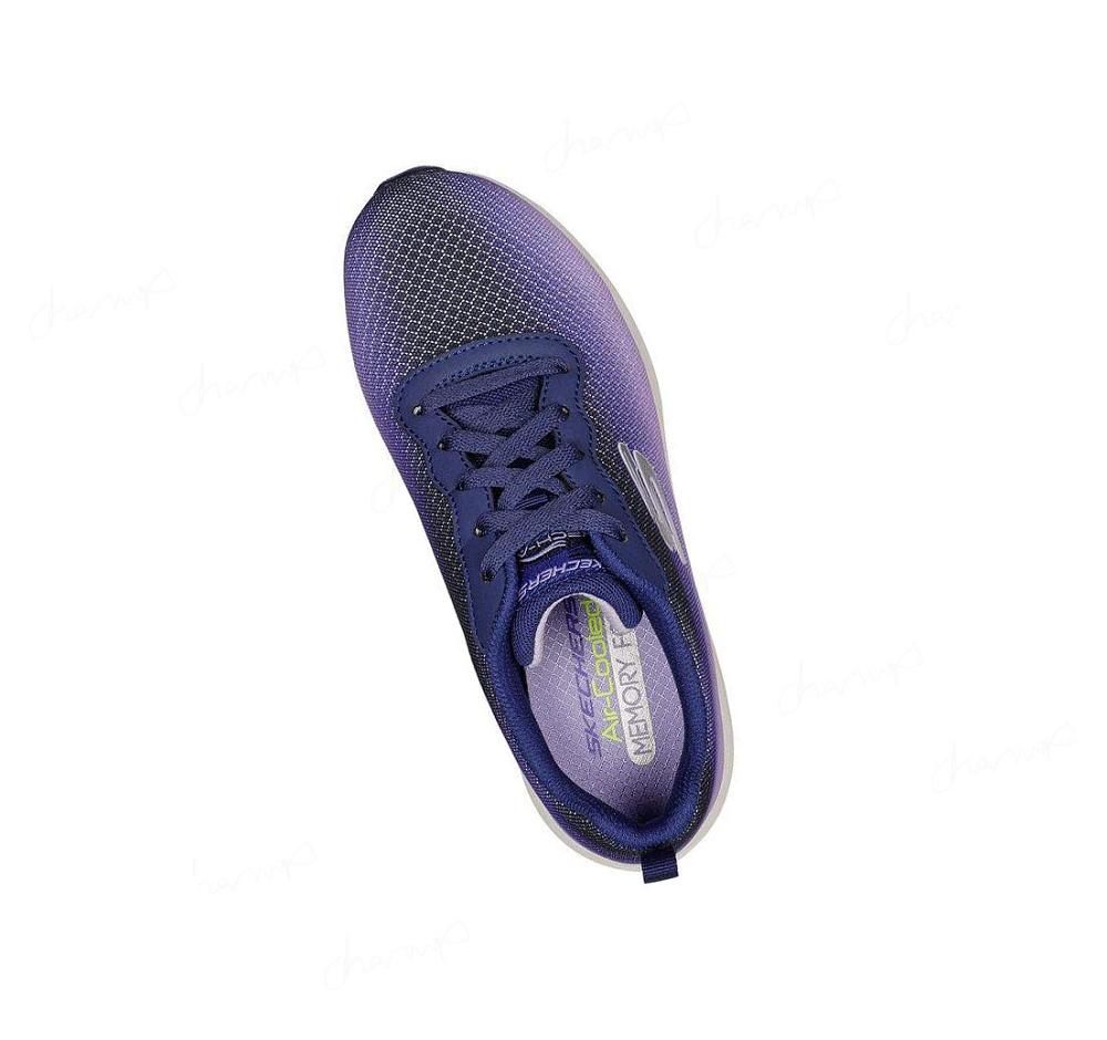 Zapatillas Skechers Skech-Air Element Elite - Purely Niña Azul Marino Lavanda | T295B_AR