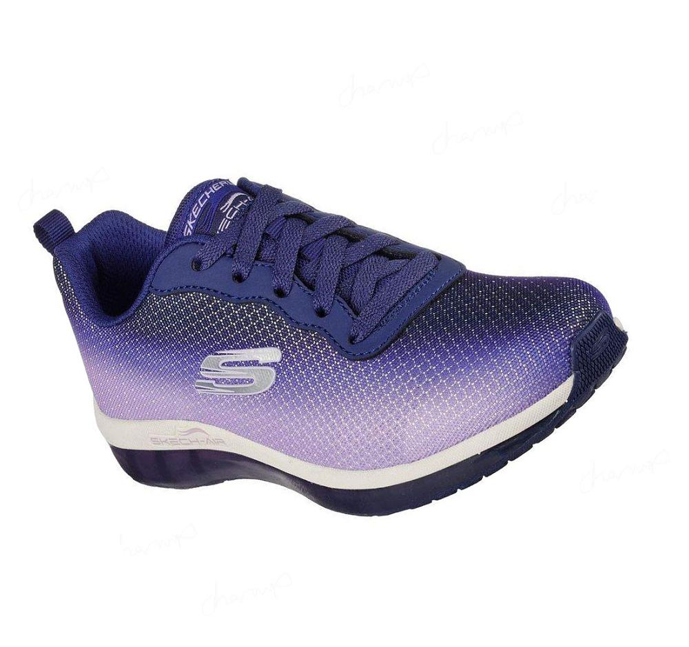 Zapatillas Skechers Skech-Air Element Elite - Purely Niña Azul Marino Lavanda | T295B_AR