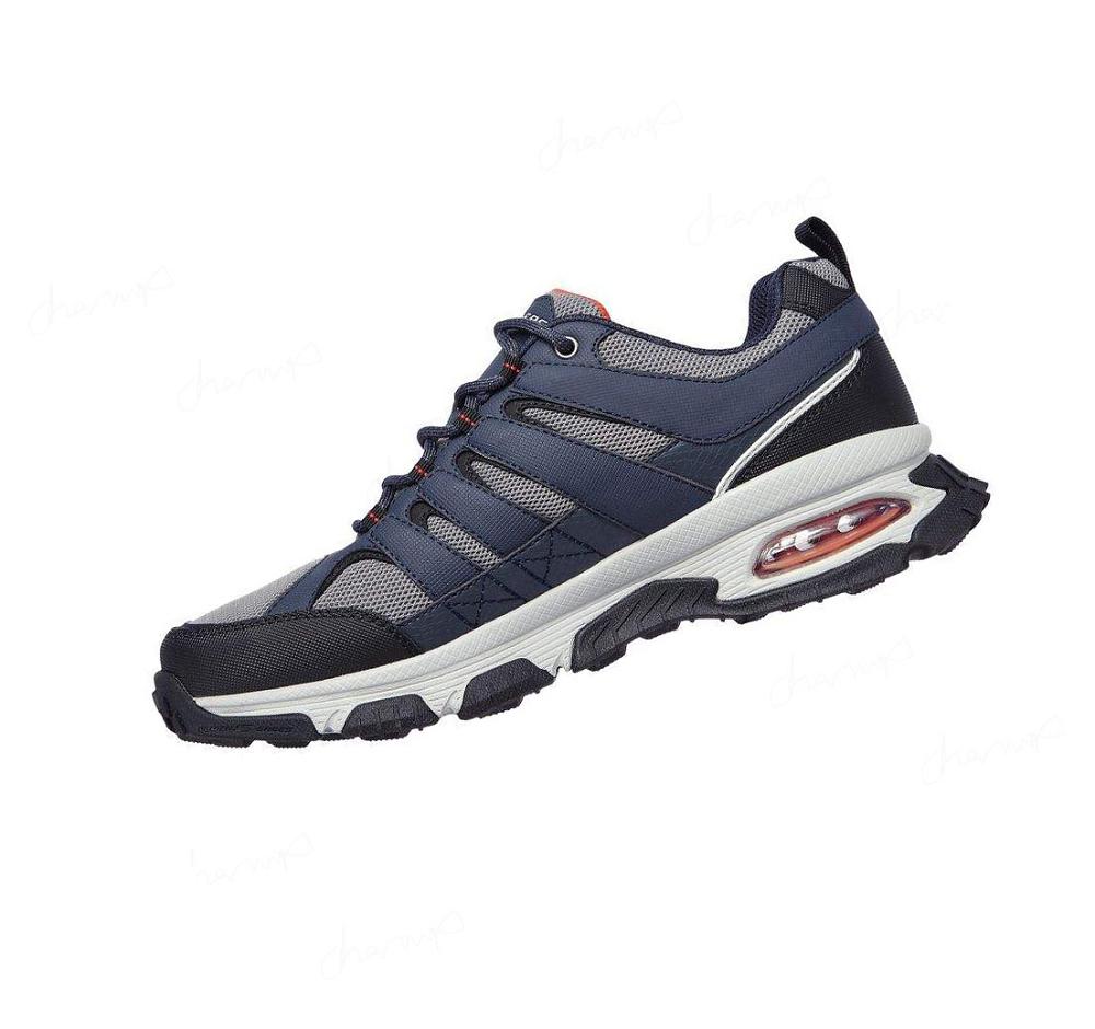 Zapatillas Skechers Skech-Air Envoy Hombre Azul Marino Gris | A189P_AR