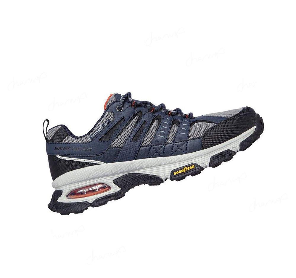 Zapatillas Skechers Skech-Air Envoy Hombre Azul Marino Gris | A189P_AR