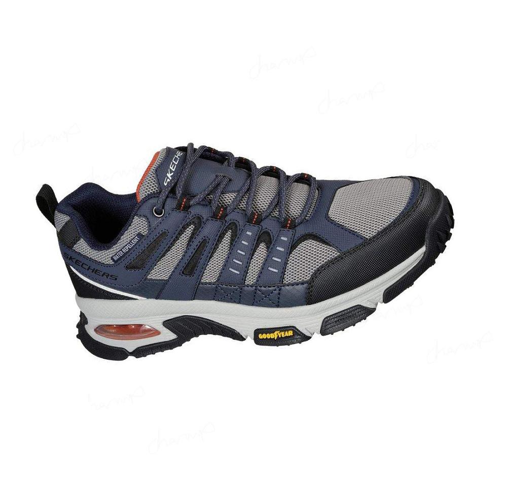 Zapatillas Skechers Skech-Air Envoy Hombre Azul Marino Gris | A189P_AR