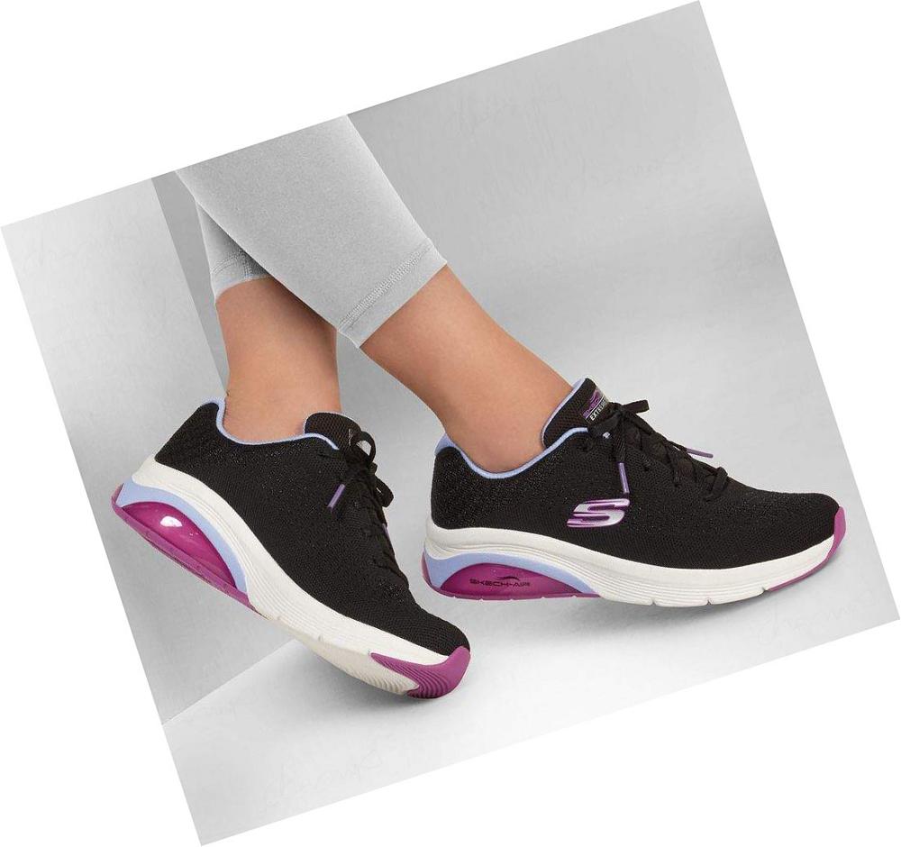 Zapatillas Skechers Skech-Air Extreme 2.0 - Classic Vibe Mujer Negras Lavanda | T019Q_AR