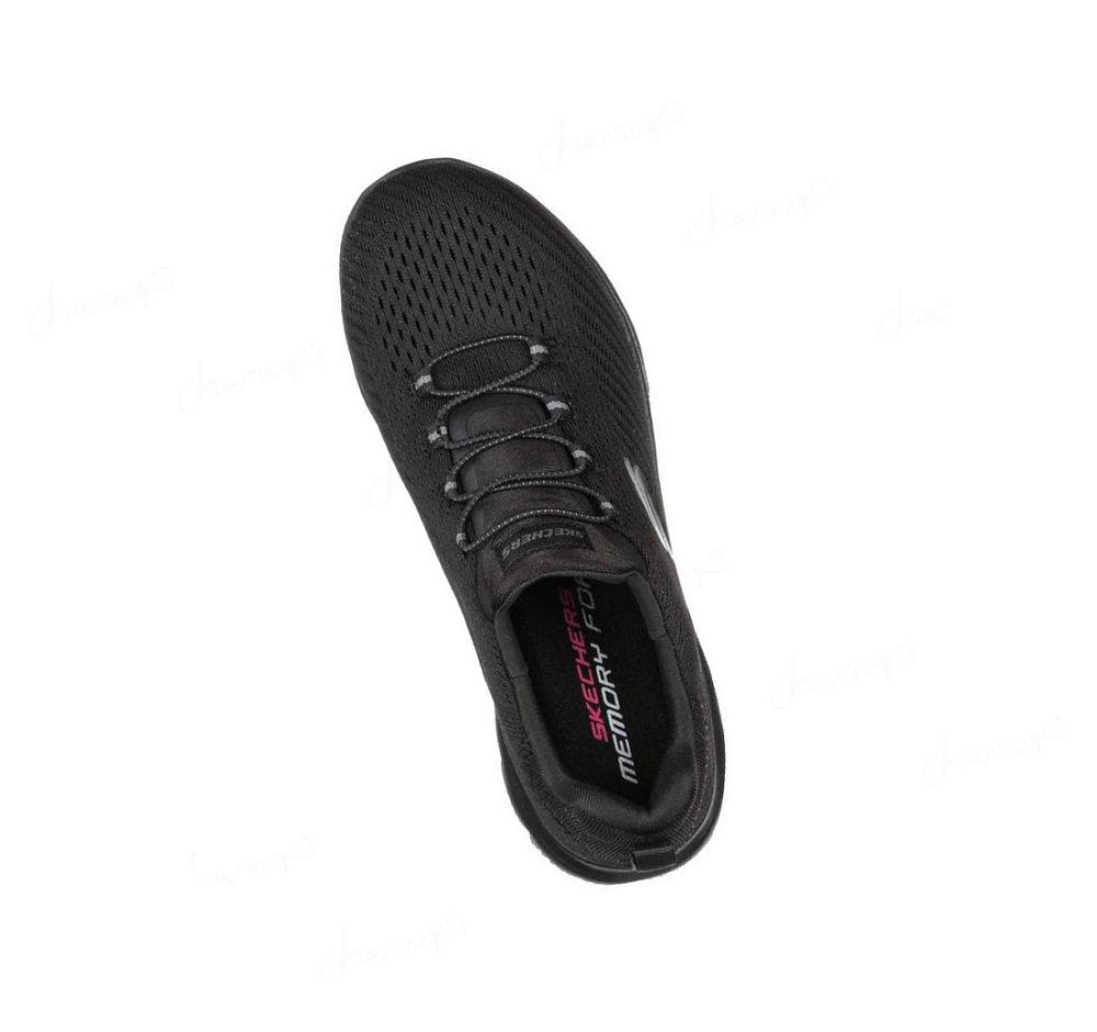 Zapatillas Skechers Summits - Fast Attraction Mujer Negras | T698K_AR