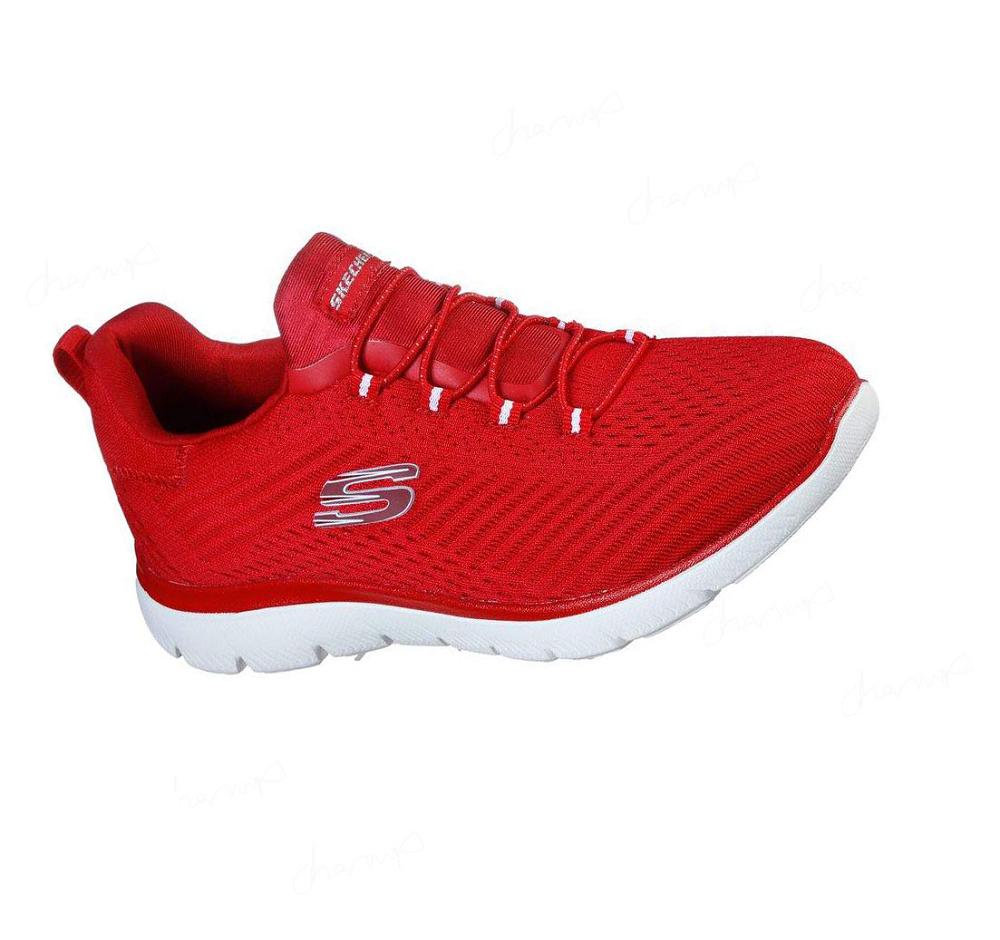 Zapatillas Skechers Summits - Fast Attraction Mujer Rojas | TT230_AR