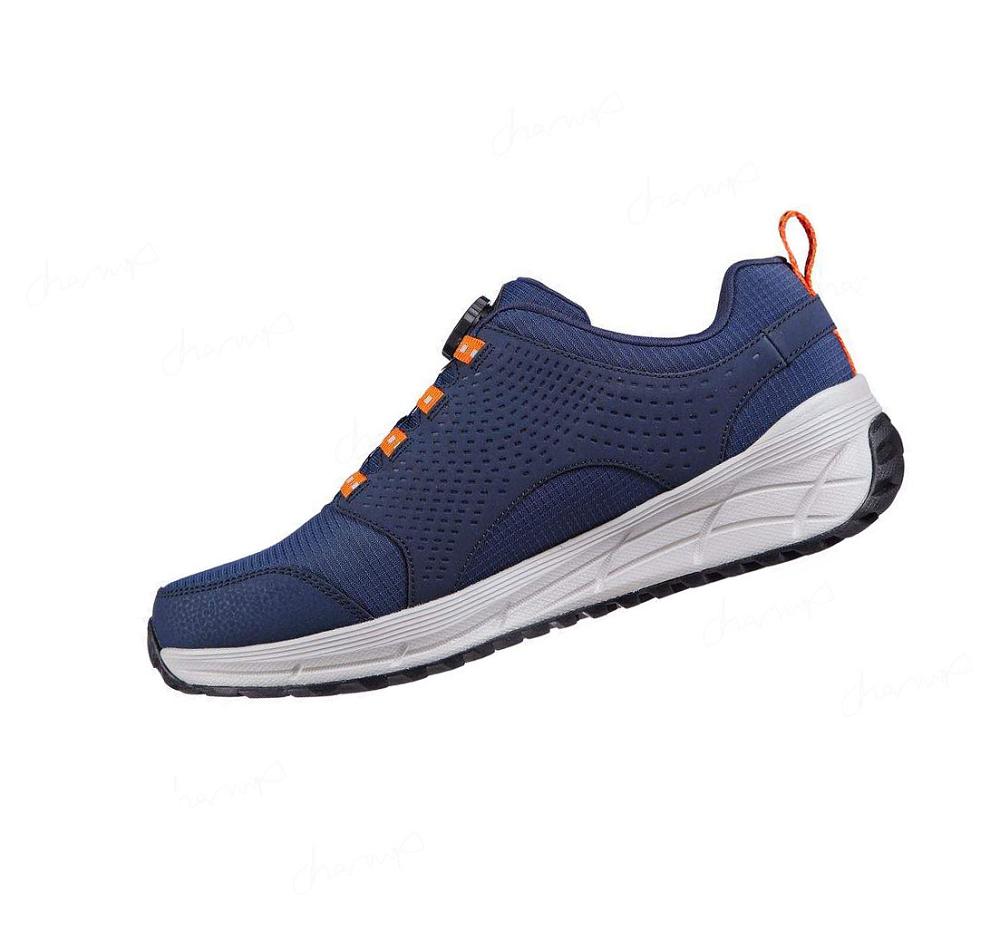 Zapatillas Skechers Twist Fit: Equalizer 4.0 - Ibeck Hombre Azul Marino | 5100W_AR