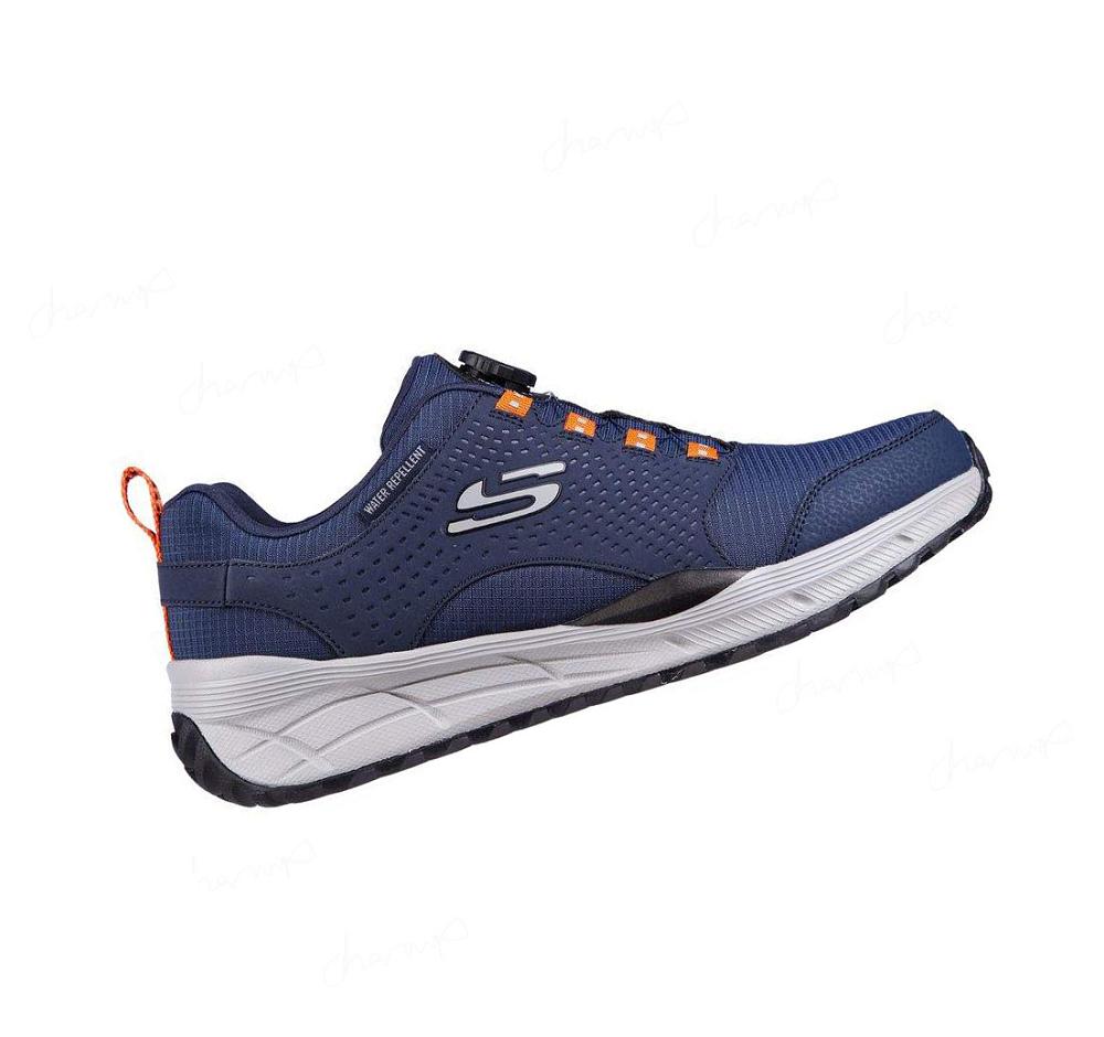 Zapatillas Skechers Twist Fit: Equalizer 4.0 - Ibeck Hombre Azul Marino | 5100W_AR