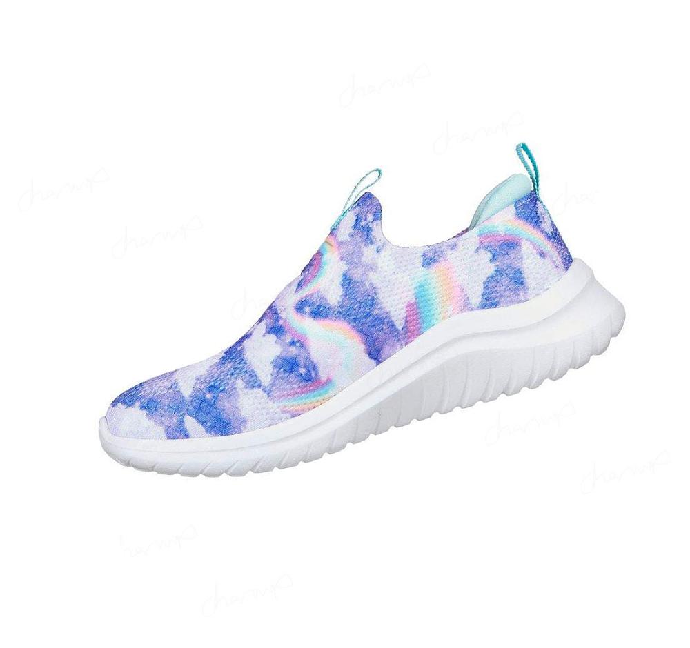 Zapatillas Skechers Ultra Flex 2.0 - Dream Dust Niña Lavanda Multicolor | 6T95X_AR