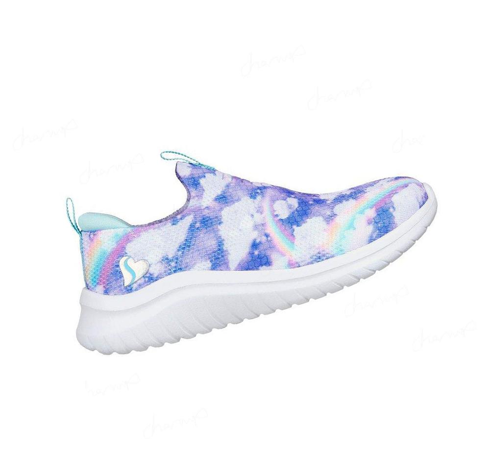 Zapatillas Skechers Ultra Flex 2.0 - Dream Dust Niña Lavanda Multicolor | 6T95X_AR