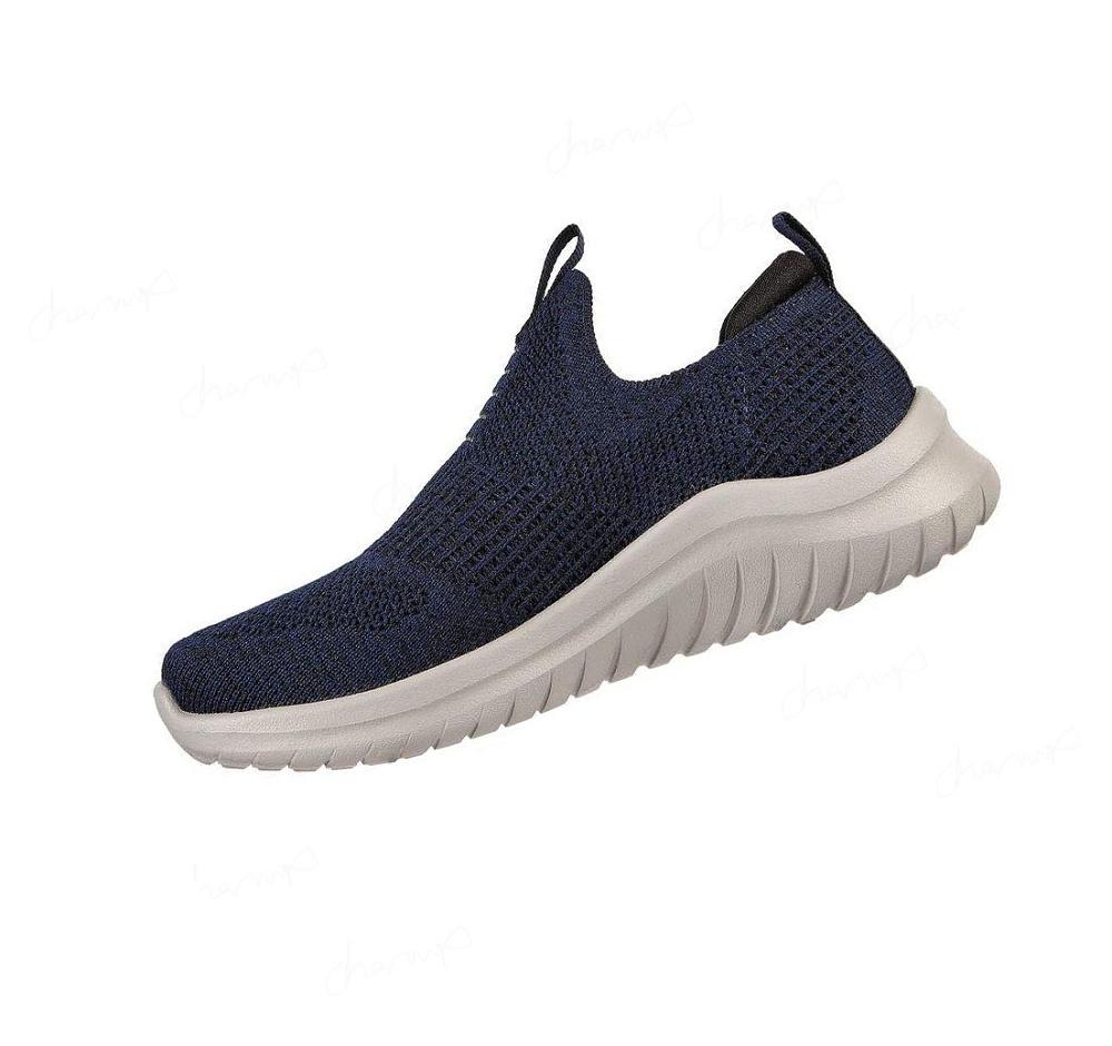 Zapatillas Skechers Ultra Flex 2.0 - Mirkon Niño Azul Marino | T955Q_AR