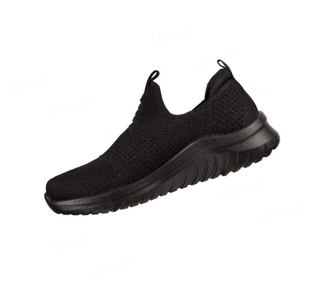 Zapatillas Skechers Ultra Flex 2.0 - Mirkon Niño Negras | T9T6R_AR