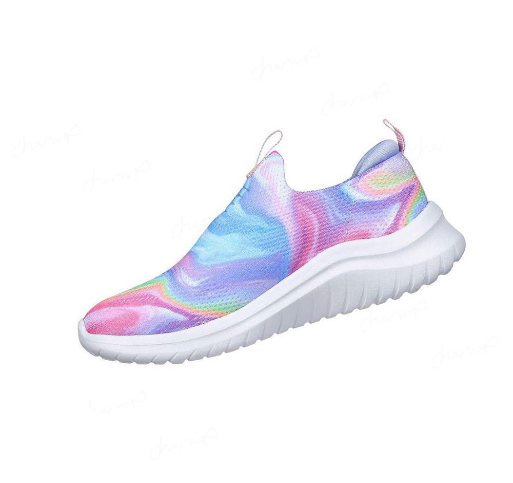 Zapatillas Skechers Ultra Flex 2.0 - Swirlology Niña Lavanda Multicolor | 68A5A_AR