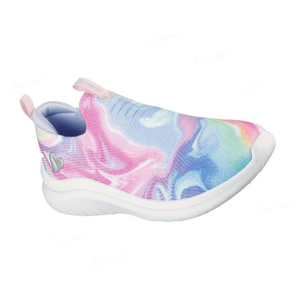 Zapatillas Skechers Ultra Flex 2.0 - Swirlology Niña Lavanda Multicolor | 68A5A_AR