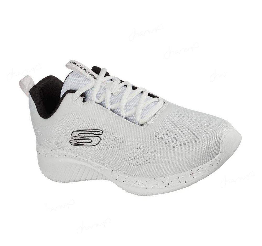 Zapatillas Skechers Ultra Flex 3.0 Hombre Blancas Negras | 533TA_AR