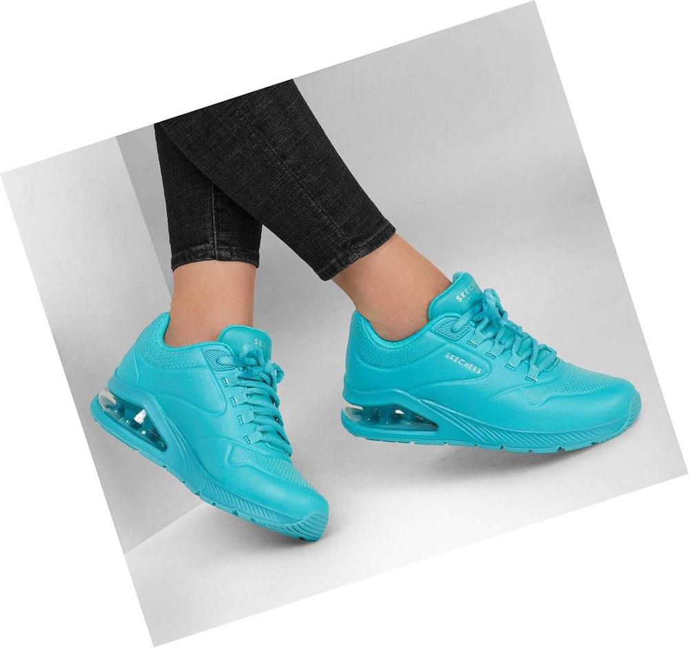 Zapatillas Skechers Uno 2 - Air Around You Mujer Turquesa Claro | I9TAA_AR