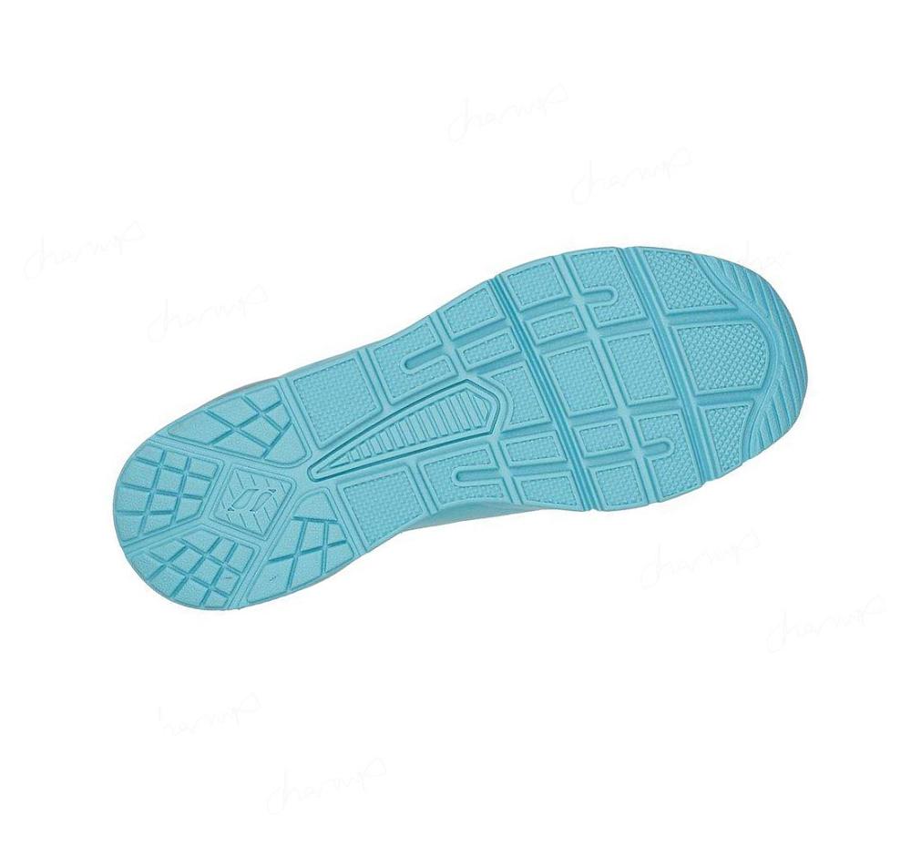 Zapatillas Skechers Uno 2 - Air Around You Mujer Turquesa Claro | I9TAA_AR