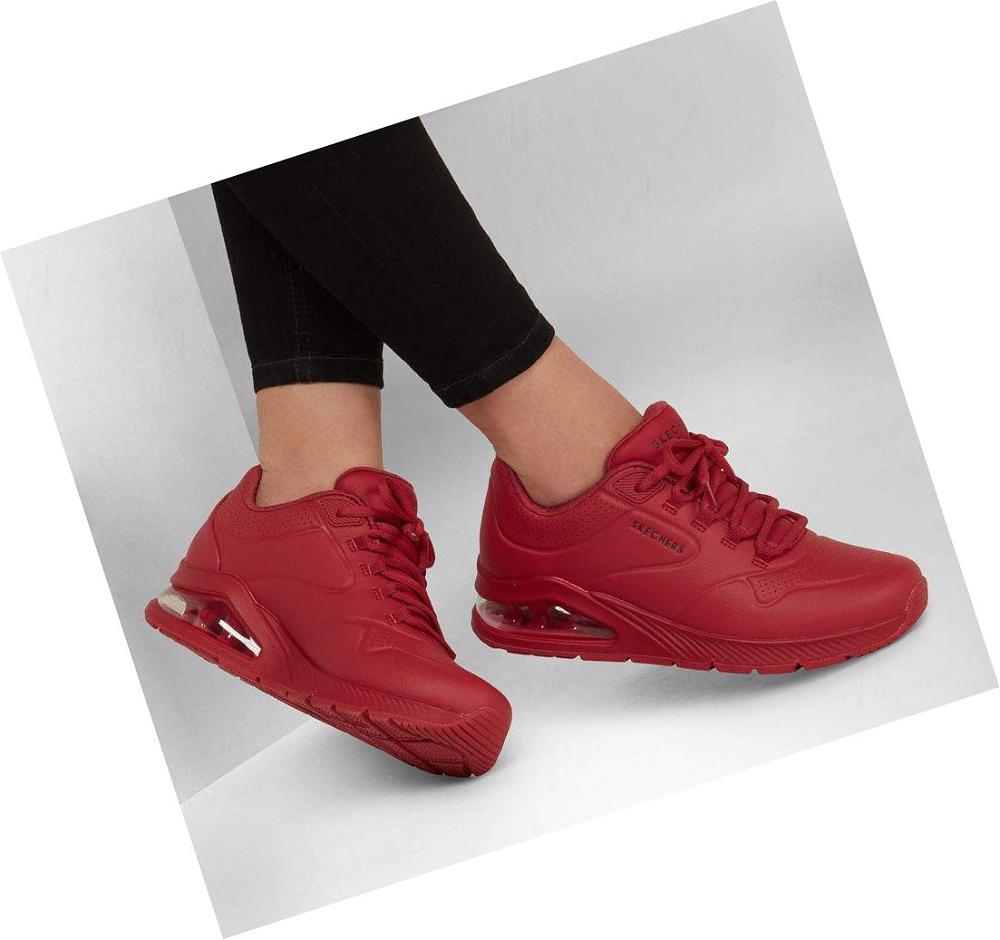 Zapatillas Skechers Uno 2 - Air Around You Mujer Rojas | T819E_AR