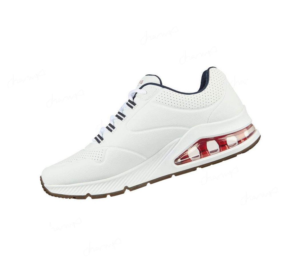 Zapatillas Skechers Uno 2 Hombre Blancas Azul Marino | 5312L_AR