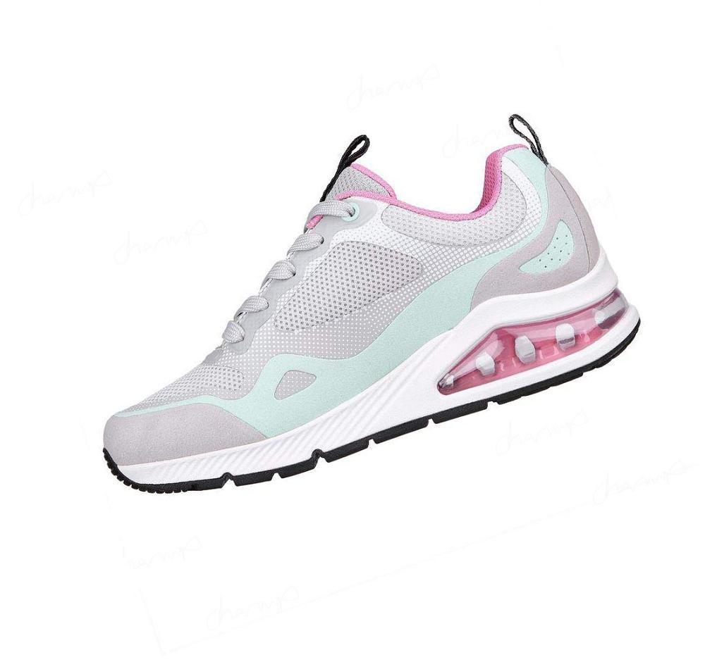 Zapatillas Skechers Uno 2 - Runabout Mujer Gris Multicolor | A22AL_AR