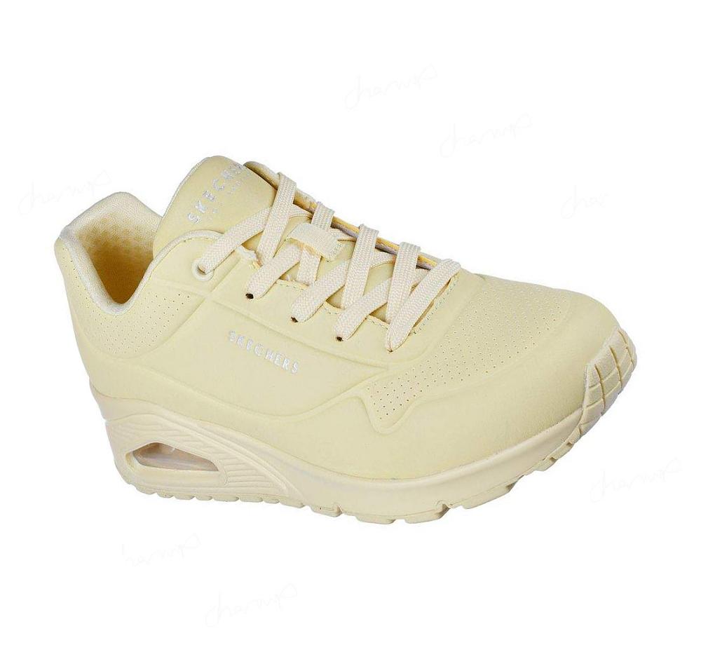 Zapatillas Skechers Uno - Bright Air Mujer Amarillo | I5TAL_AR