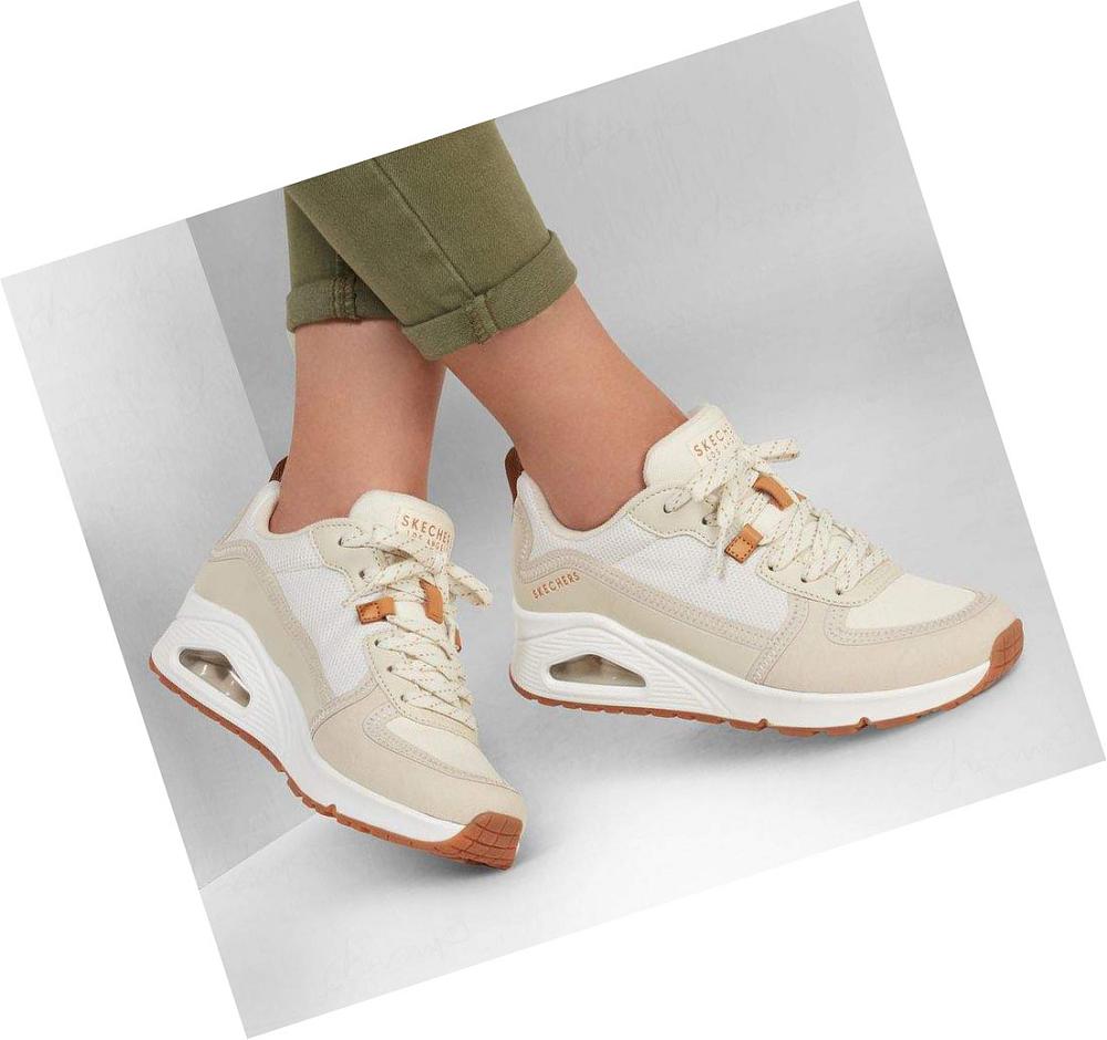 Zapatillas Skechers Uno - Layover Mujer Blancas | TTATQ_AR