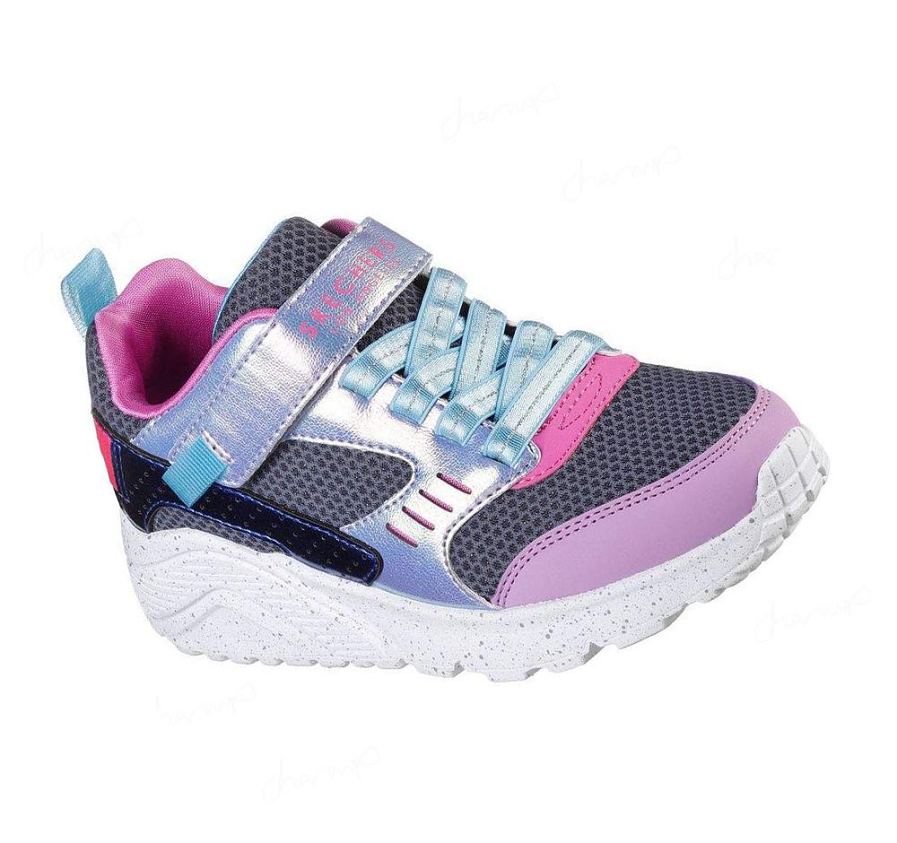 Zapatillas Skechers Uno Lite - Gen Chill Niña Moradas Multicolor | 6A20A_AR