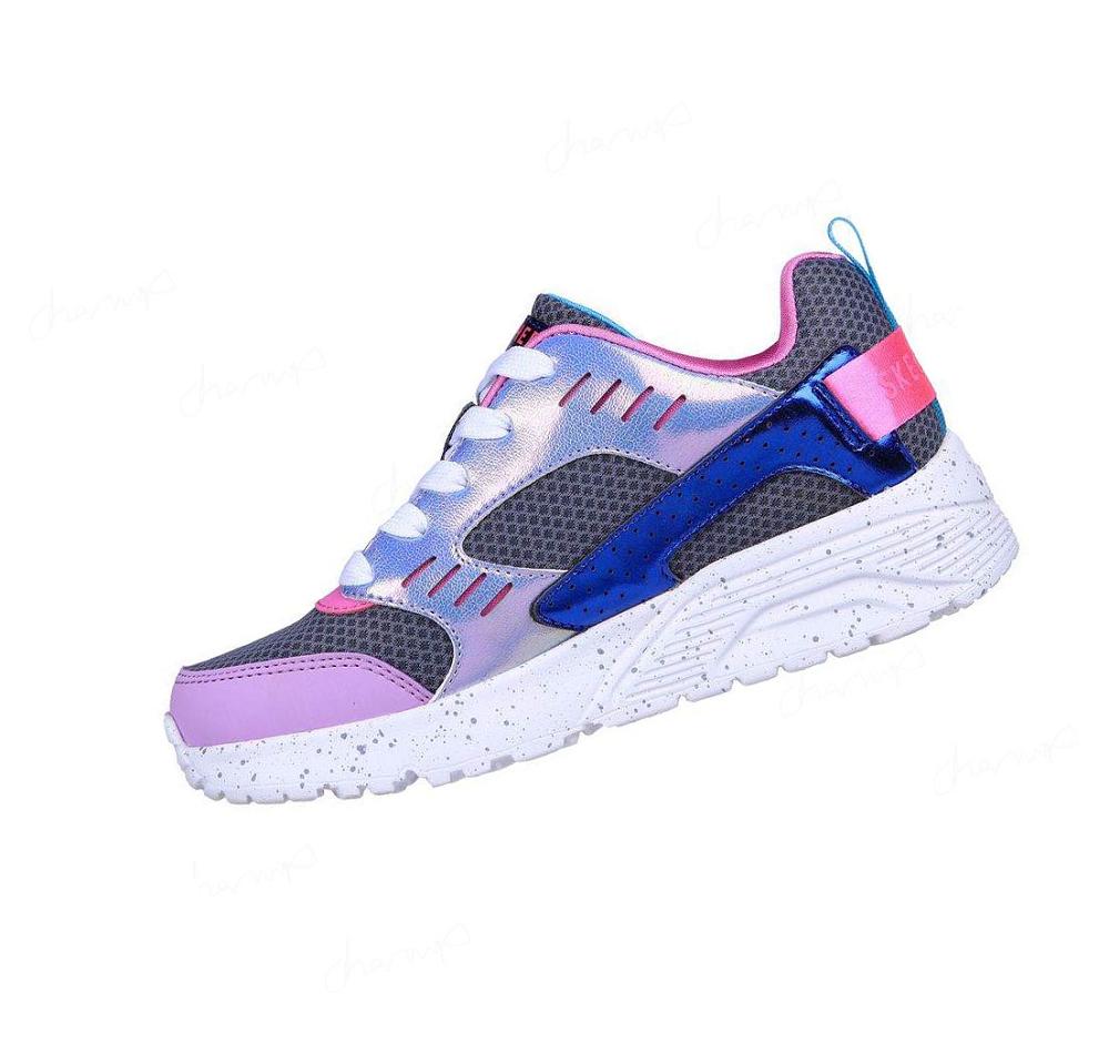 Zapatillas Skechers Uno Lite - Gen Cool Niña Moradas Multicolor | 63T0A_AR