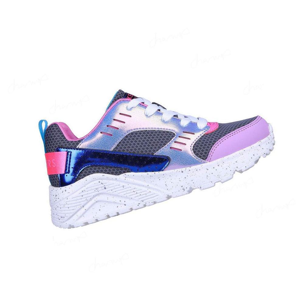 Zapatillas Skechers Uno Lite - Gen Cool Niña Moradas Multicolor | 63T0A_AR