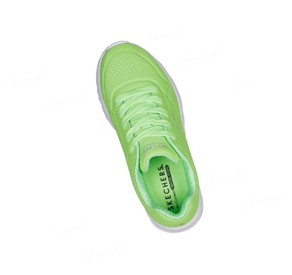 Zapatillas Skechers Uno Lite - In My Zone Niña Verde | 6195A_AR