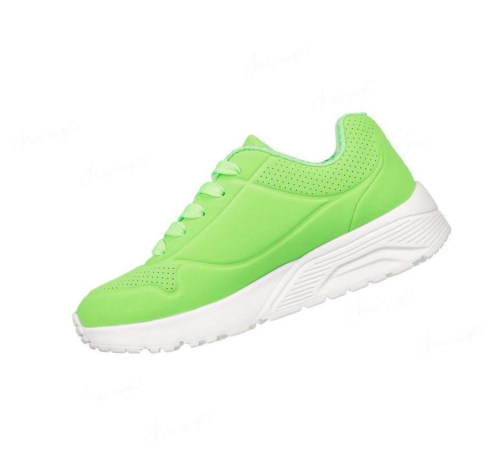 Zapatillas Skechers Uno Lite - In My Zone Niña Verde | 6195A_AR