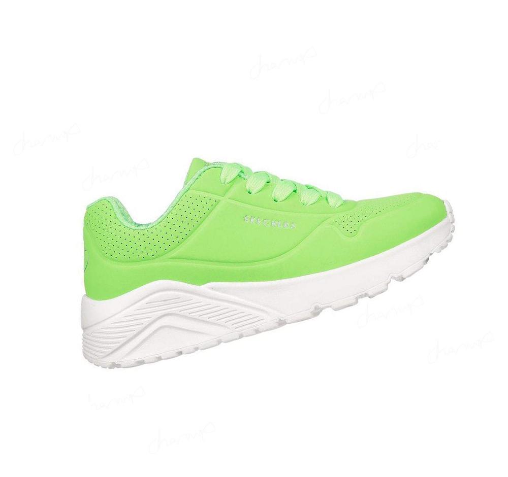 Zapatillas Skechers Uno Lite - In My Zone Niña Verde | 6195A_AR