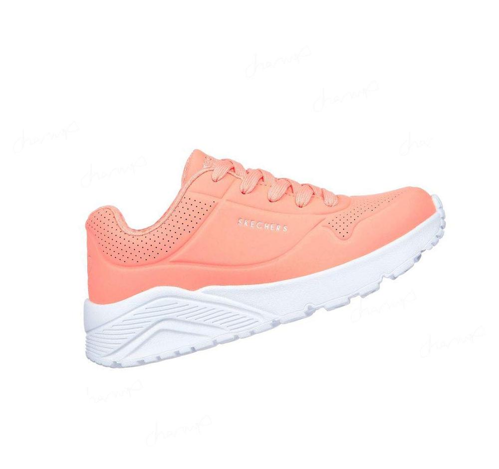 Zapatillas Skechers Uno Lite - In My Zone Niña Naranjas | 62A50_AR