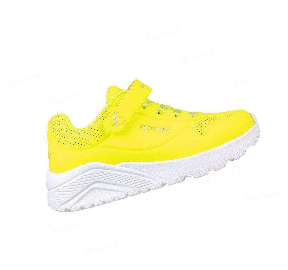 Zapatillas Skechers Uno Lite Niña Amarillo | 60953_AR