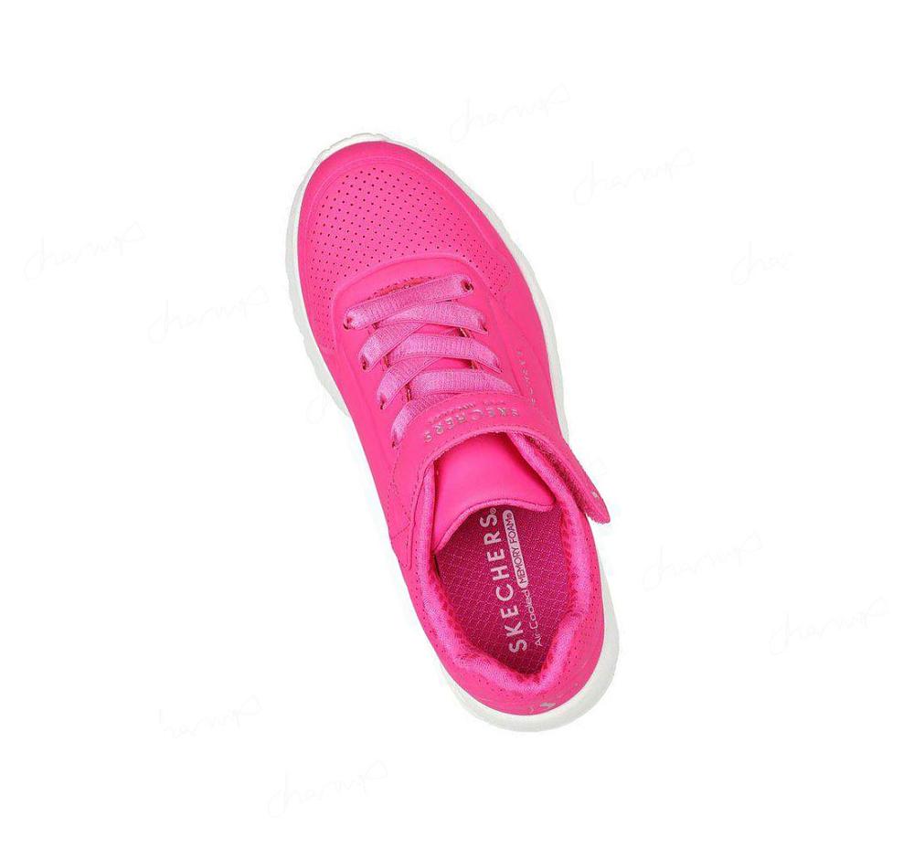 Zapatillas Skechers Uno Lite Niña Rosas | 6120S_AR