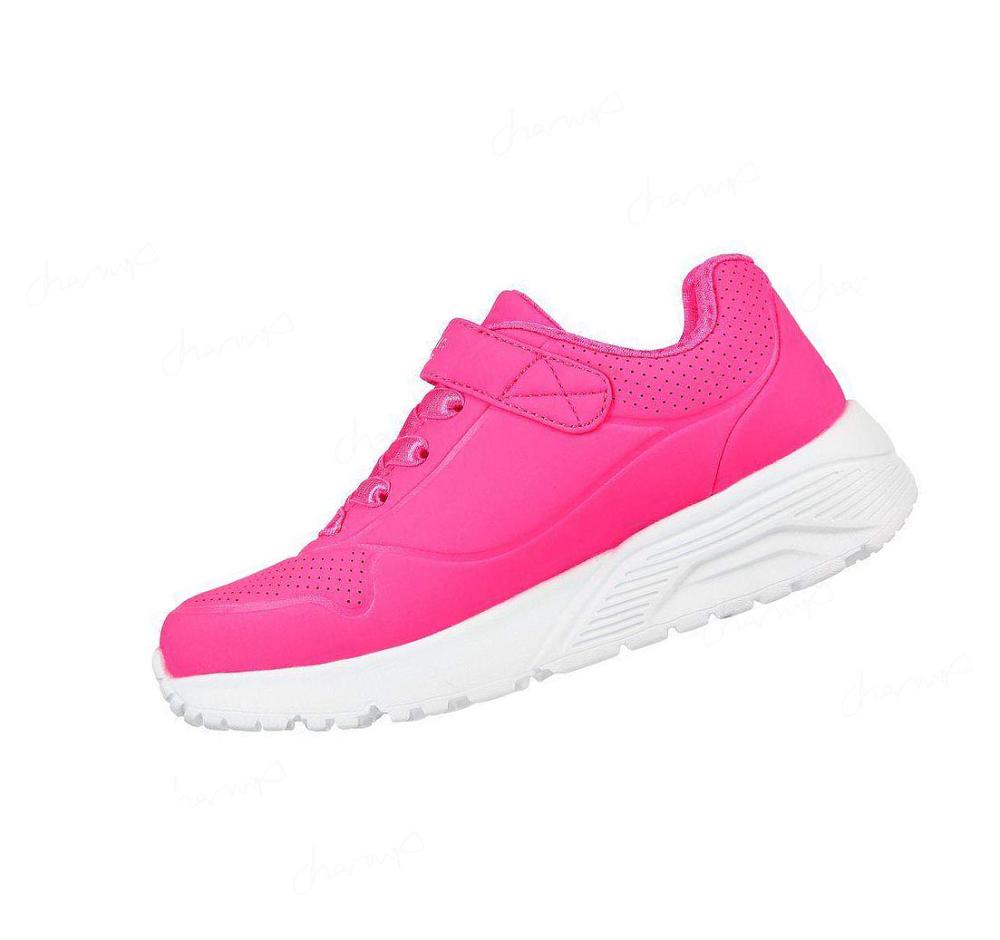 Zapatillas Skechers Uno Lite Niña Rosas | 6120S_AR