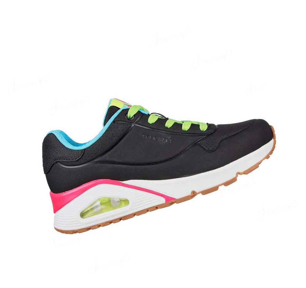 Zapatillas Skechers Uno - Neano Mujer Negras Multicolor | I699X_AR