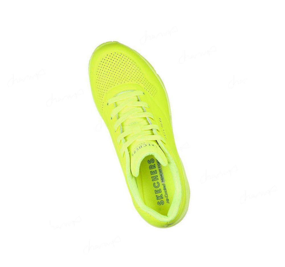 Zapatillas Skechers Uno - Night Shades Mujer Amarillo | IT990_AR